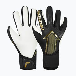 Вратарски ръкавици Reusch Fastgrip Silver black/gold