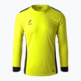 Мъжка вратарска тениска Reusch Match Longsleeve Padded safety yellow/black