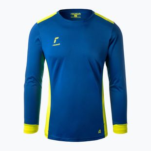Вратарска блуза с дълъг ръкав Reusch Match Longsleeve Padded brilliant blue/safety yellow