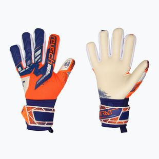 Детски вратарски ръкавици Reusch Attrakt Freegel Gold NC Junior Shocking orange/energize blue Shocking orange/energize blue