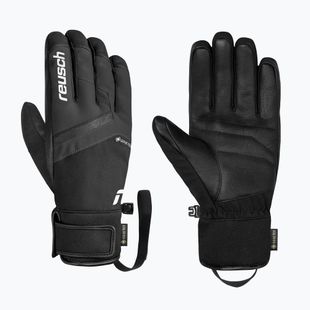 Мъжки скиорски ръкавици Reusch Booster Gore-Tex black/white