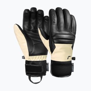 Дамски скиорски ръкавици Reusch Megan R-Tex XT black/angora