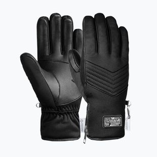 Дамски скиорски ръкавици Reusch Daisy Windstopper black