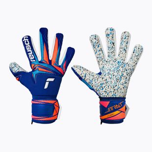 Вратарски ръкавици Reusch Attrakt Fusion NC sharp blue/white/shocking orange