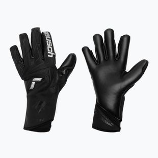 Вратарски ръкавици Reusch Attrakt Duo Strapless black/silver/black