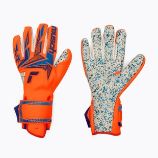 Вратарски ръкавици Reusch Attrakt Freegel Fusion shocking orange/blue