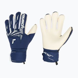 Вратарски ръкавици Reusch Attrakt Freegel Gold X Finger Support Junior premium blue/white