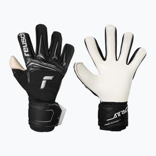 Вратарски ръкавици Reusch Attrakt Gold X NC Finger Support black/white
