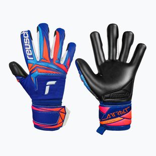 Вратарски ръкавици Reusch Attrakt Infinity Evolution NC sharp blue/shocking orange/black