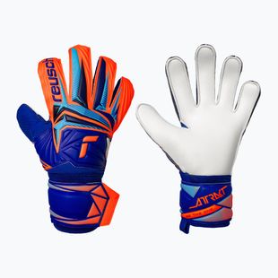 Вратарски ръкавици Reusch Attrakt Solid sharp blue/shocking orange