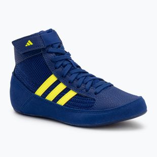 Детски обувки за борба adidas Havoc 2 синьо-жълти