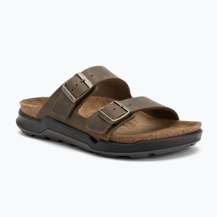 BIRKENSTOCK Arizona CT LEOI Обикновени избледнели джапанки в цвят каки