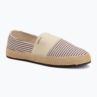 Дамски еспадрили GANT Raffiaville brown/cream