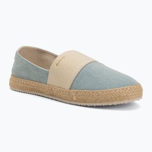 Дамски еспадрили GANT Raffiaville light blue/cream
