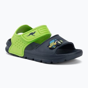Детски сандали Kangaroos KangaSwim II dk navy/lime