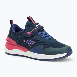 Детски обувки KangaROOS KD-Gym EV dark navy/fandango pink