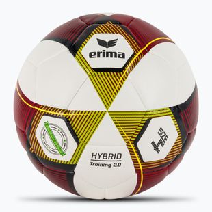 ERIMA Hybrid Training 2.0 red/lime футбол размер 4