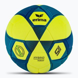 ERIMA Hybrid Indoor yellow/new royal blue размер 4 футболни