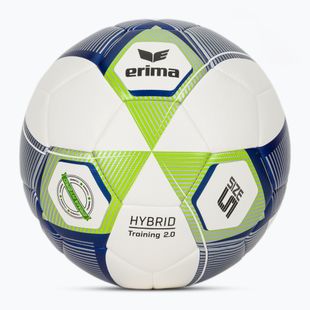 Футболна топка ERIMA Hybrid Training 2.0 size 5 metallic blue/silver/lime
