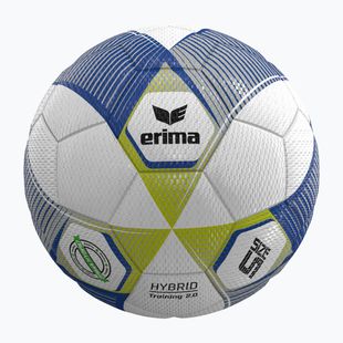 Футболна топка ERIMA Hybrid Training 2.0 size 5 metallic blue/silver/lime