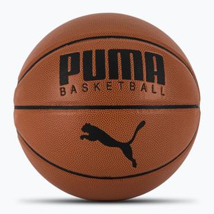 PUMA Баскетболен топ от кожа кафяво/черно PUMA размер 7