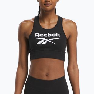 Дамски спортен сутиен Reebok Identity Big Logo black
