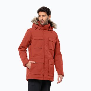 Мъжко пухено яке Jack Wolfskin Glacier Canyon Parka intensive rust
