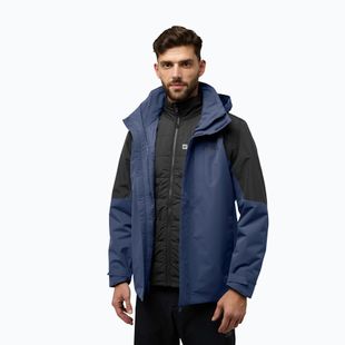 Jack Wolfskin мъжко яке 3 в 1 Romberg 3In1 midnight sky