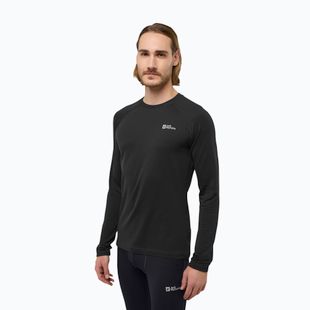 Мъжка термоактивна блуза Jack Wolfskin Infinite Warm black