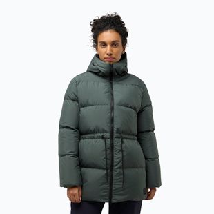 Дамско пухено яке Jack Wolfskin Kirschallee slate green