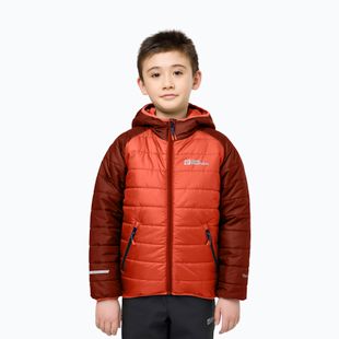 Детско пухено яке Zenon coral orange на Jack Wolfskin