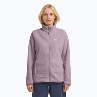 Дамски поларен суитшърт Jack Wolfskin Moonrise Full Zip wild blossom 