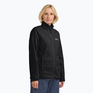 Дамски поларен суитшърт Jack Wolfskin Moonrise Full Zip black