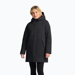 Дамско подплатено яке Jack Wolfskin Frost Haven black