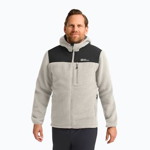 Мъжки суитшърт от полар Jack Wolfskin Kammweg Pile Fz pale sand