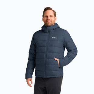 Мъжко пухено яке Jack Wolfskin Ather Down Hoody midnight sky/dark navy