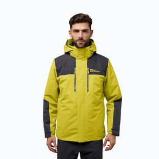 Мъжко яке 3в1 Jack Wolfskin Jasper 3In1 chartreuse