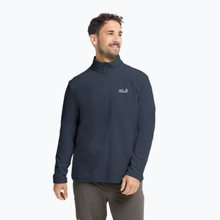 Мъжки поларен суитшърт Jack Wolfskin Taunus 100 Half Zip midnight sky