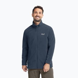 Мъжки поларен суитшърт Jack Wolfskin Taunus 100 Full Zip midnight sky