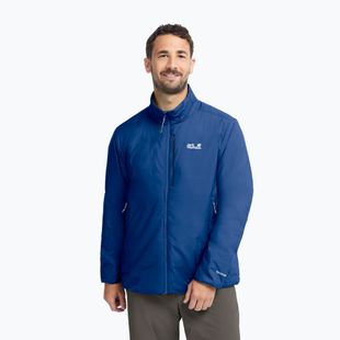 Мъжко ватирано яке Jack Wolfskin Trail Light Ins 2IN1 blue orchid