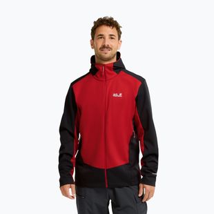 Мъжко софтшел яке Jack Wolfskin Skyvail siren red