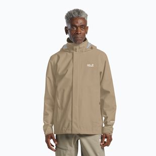 Мъжко яке за дъжд Jack Wolfskin Trailtime 2L hazel wood