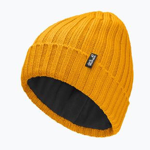 Зимна шапка Jack Wolfskin Rib Knit burly yellow jw