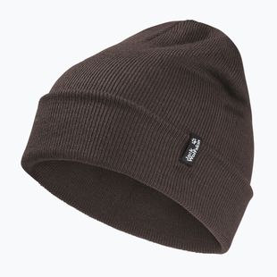 Зимна шапка Jack Wolfskin Rib peat