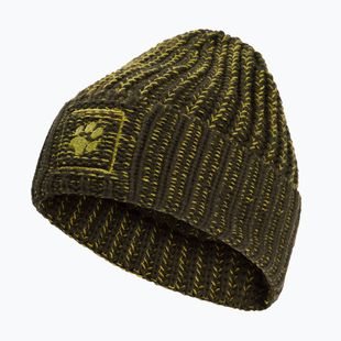 Зимна шапка Jack Wolfskin Badge Beanie obsidian moss