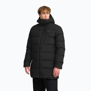 Мъжко пухено палто Jack Wolfskin Coloniu Coat black