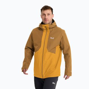 Мъжко яке 3-в-1 Jack Wolfskin Stonetrail 3In1 burly yellow jw