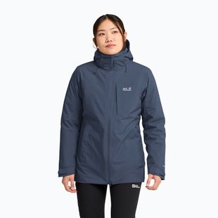 Дамско яке 3-в-1  Jack Wolfskin Hunberg 2 3IN1 midnight sky