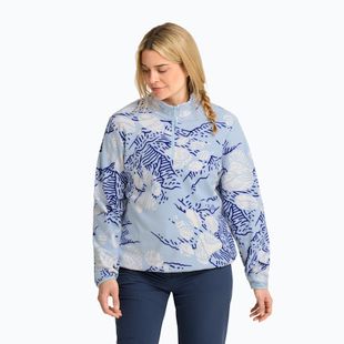 Дамски поларен суитшърт Jack Wolfskin Paw Era 100 Orint Half Zip paw crystal blue