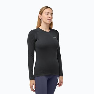 Дамски термоактивен суитшърт Jack Wolfskin Infinite Warm LS black